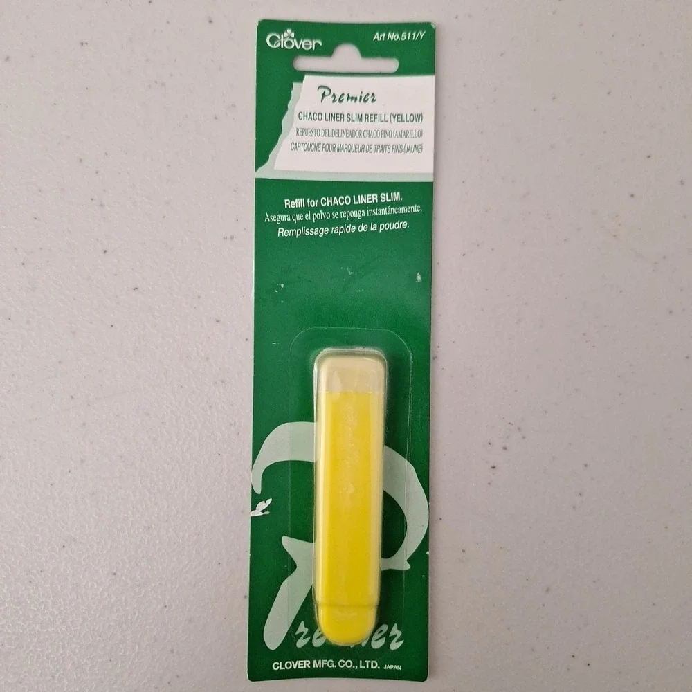 Clover Chaco Liner Slim Pen Refill Yellow Powder No. 511/Y MADE IN JAPAN New